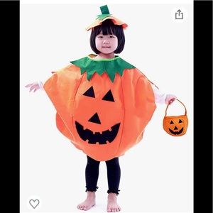 COPY - Halloween 3PC Pumpkin Costume for Kids Children Cosplay Party Clothes (O…